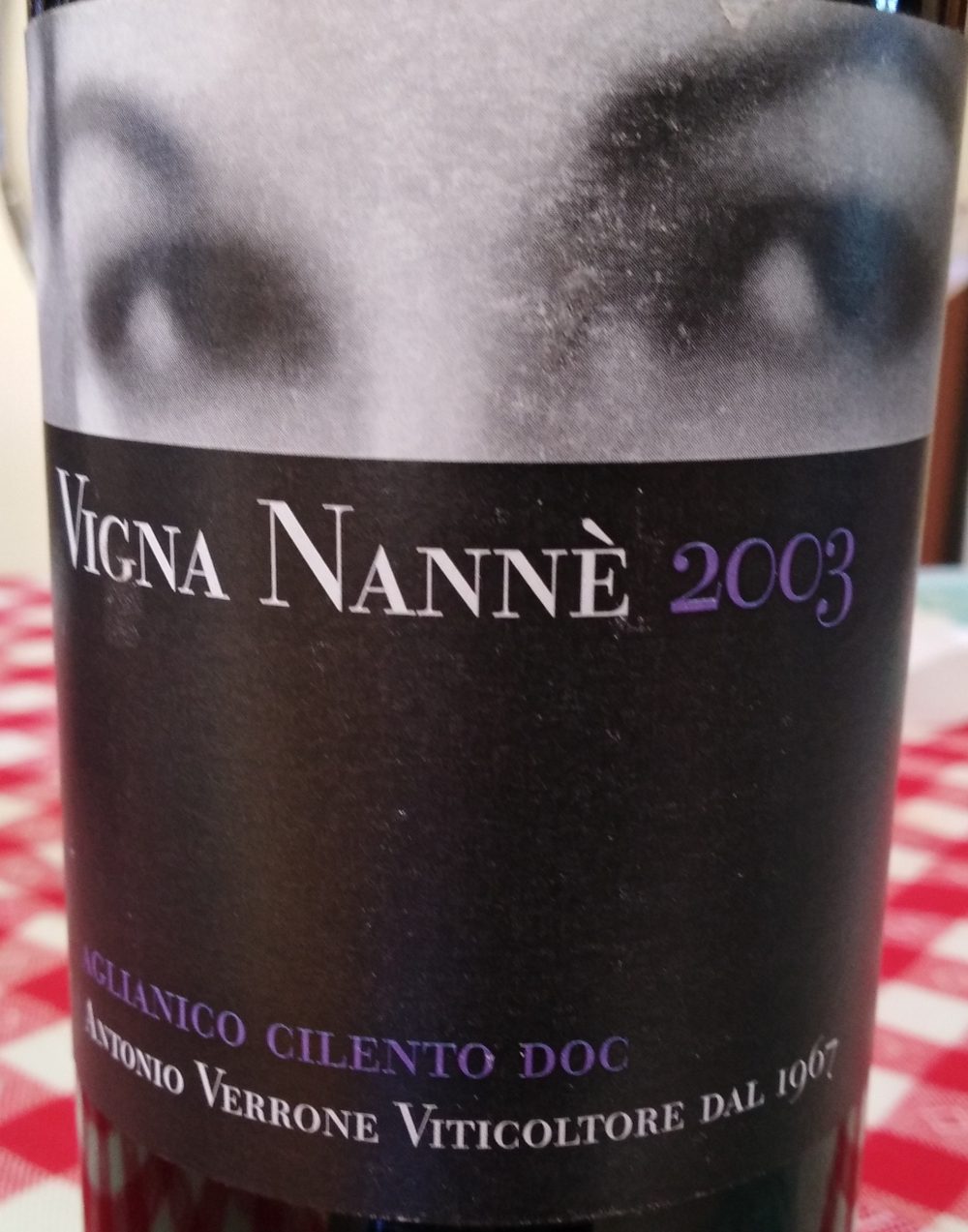 Vigna Nanne' Aglianico Cilento Doc 2003 Antonio Viticoltore 2003