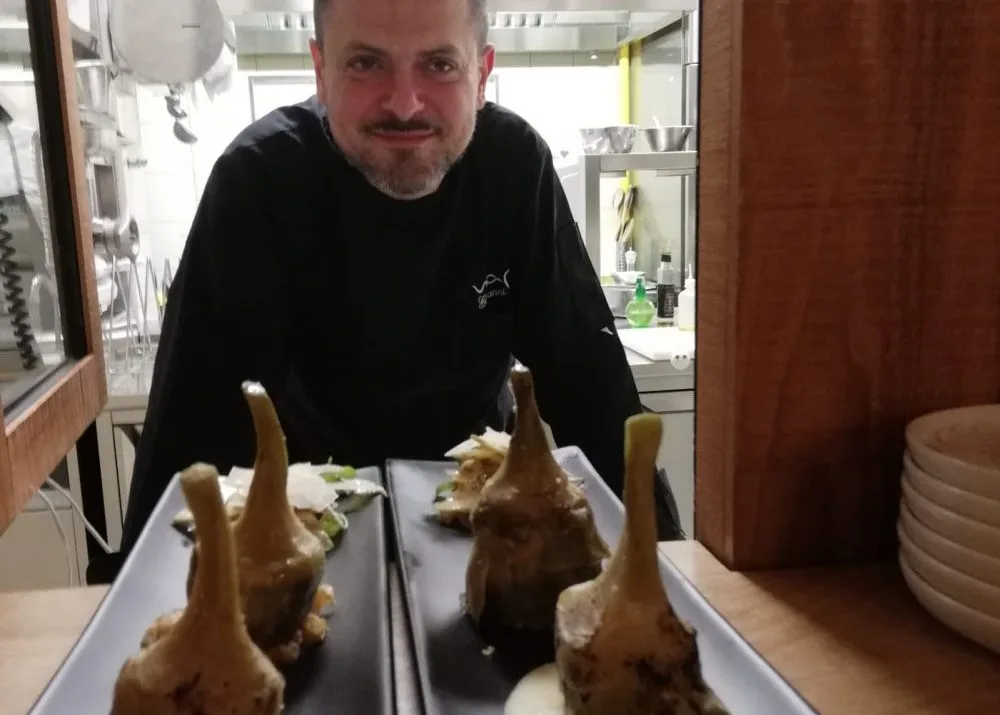 Wapo, Giovanni Gentile con Il buono il brutto e il cattivo carciofi in 3 consistenze