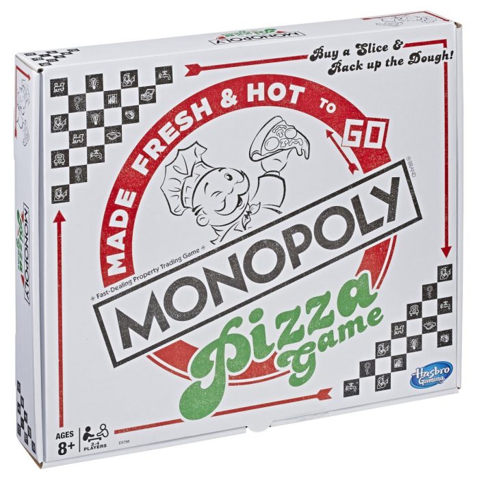 La scatola del Monopoly Pizza Game