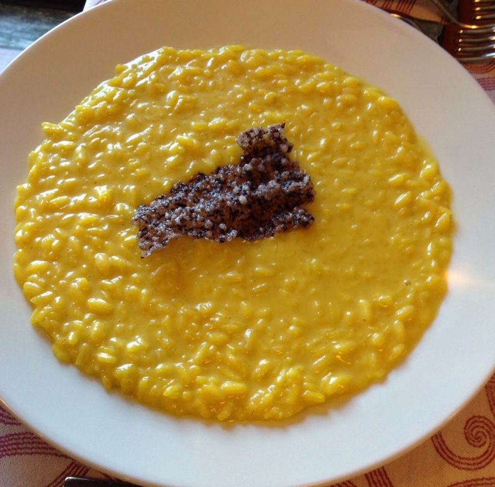 09 Antica Osteria Magenes, Barate di Gaggiano, Risotto Giallo Milano