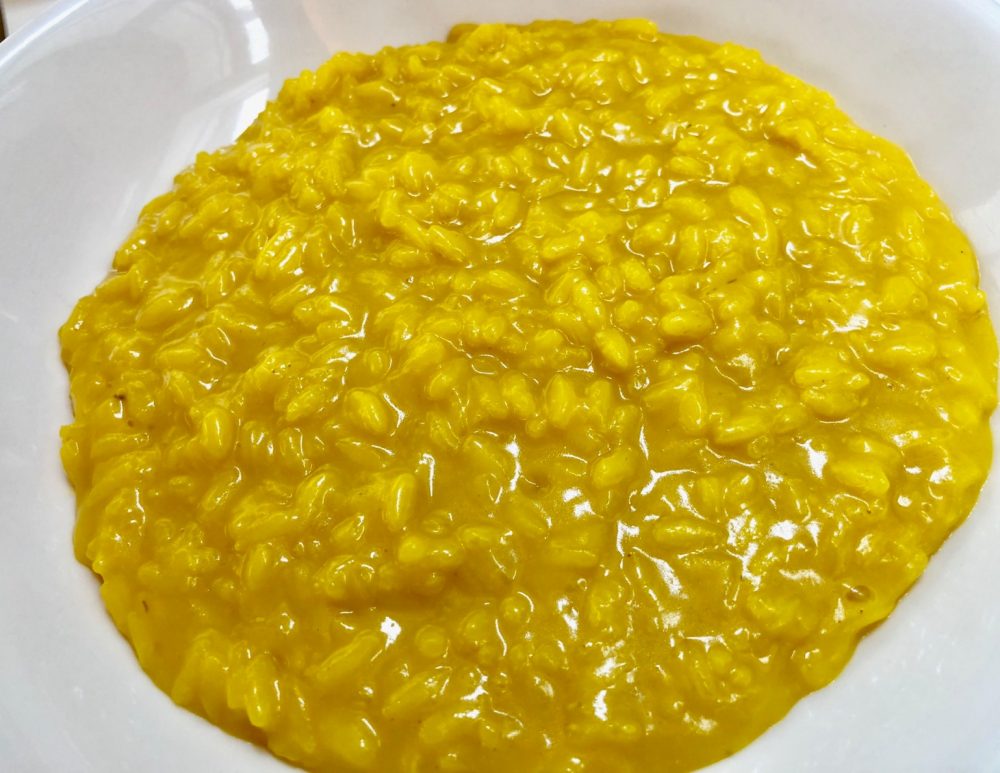 14 La Piana, Carate Brianza, risotto alla milanese