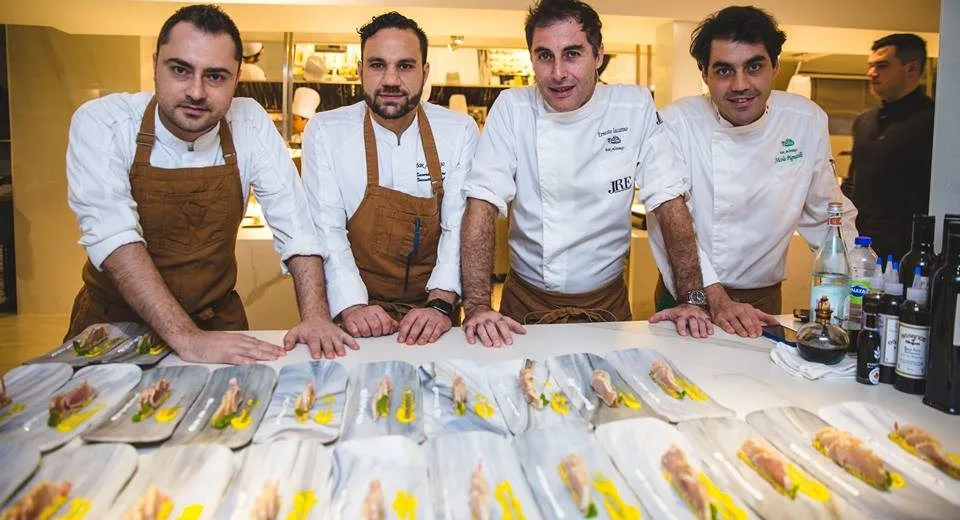 Daniele Corona, Saverio Macri, Ernesto Iaccarino e Nicola Pignatelli