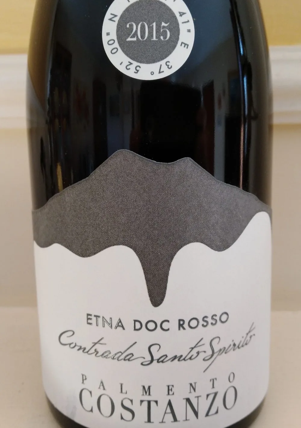 Etna Rosso Doc 2015 Contrada Santo Spirito Palmento Costanzo