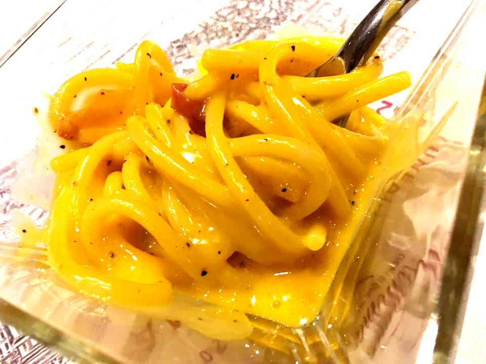 La Carbonara in versione Predessert