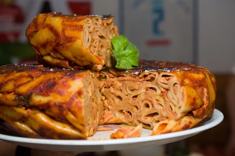 Frittata di maccheroni di Teresa Iorio