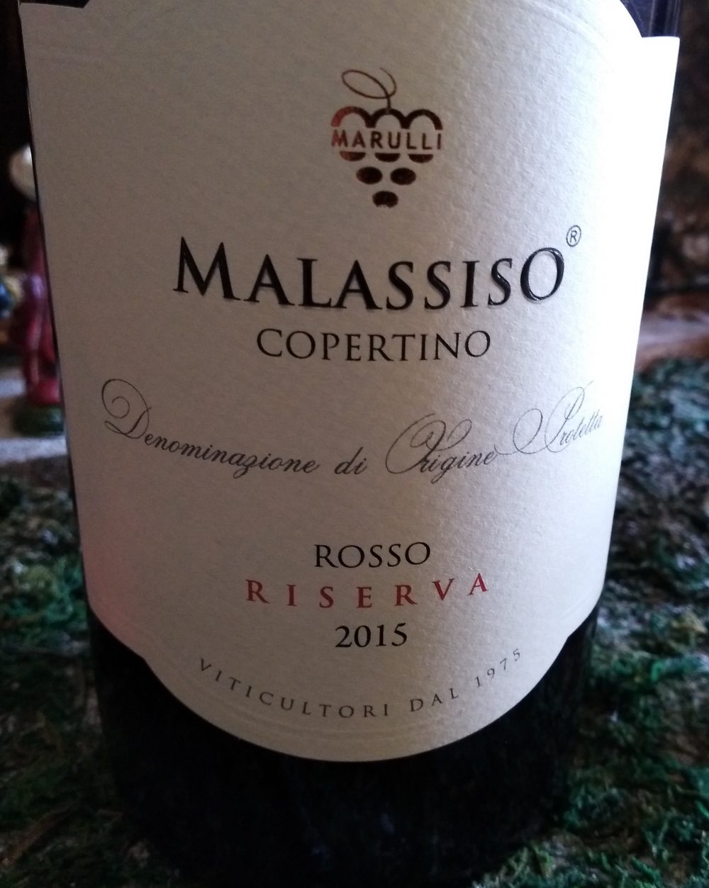 Malassiso Copertino Rosso Riserva Dop 2015 Marulli