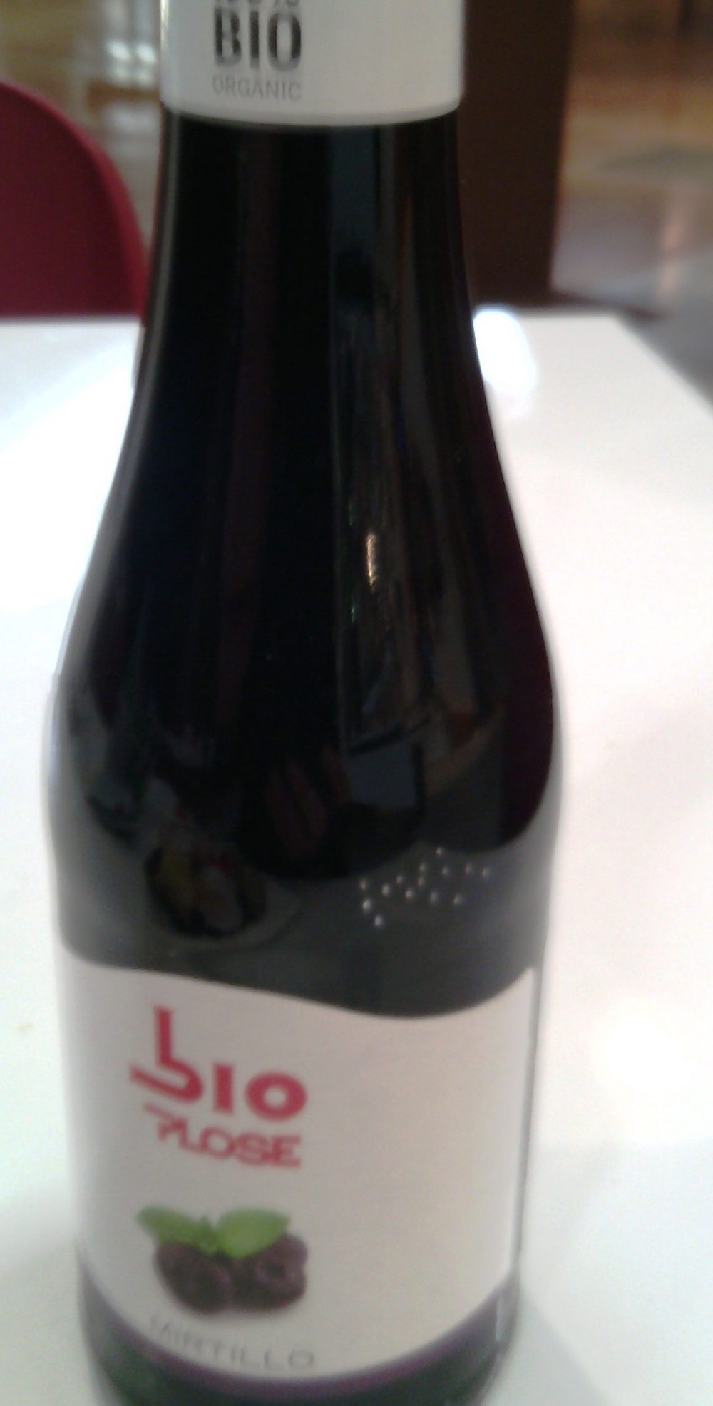 FICO, Succo di mirtillo bio