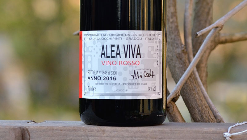 Alea Viva Rosso 2016 – Andrea Occhipinti