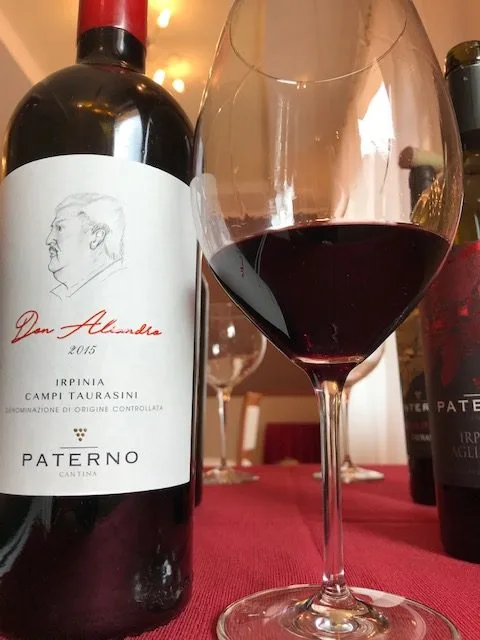 Don Aliandro Campi Taurasini Doc 2015 Cantina Paterno