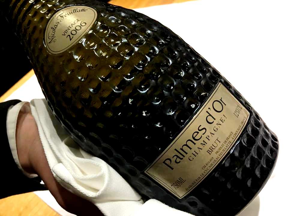 Dalla cantina del Simposio. Nicolas Feuilatte, Palmes D'Or 2006. Brava Maria Teresa