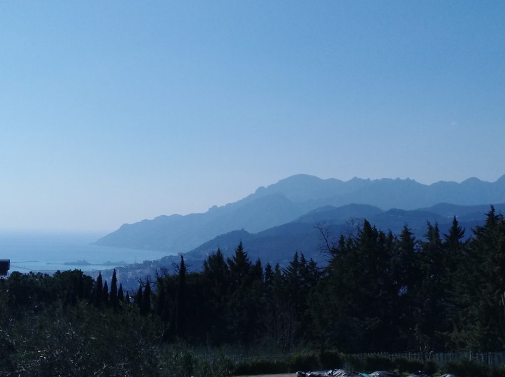 Golfo di Salerno visto dal Ristorante Emozionando