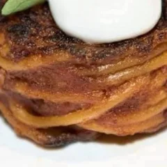 Lino Scarallo, frittatina di spaghetti al ragu