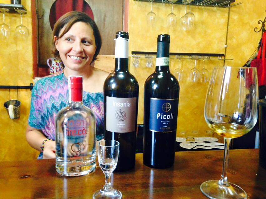 Marilena Aufiero e i suoi vini