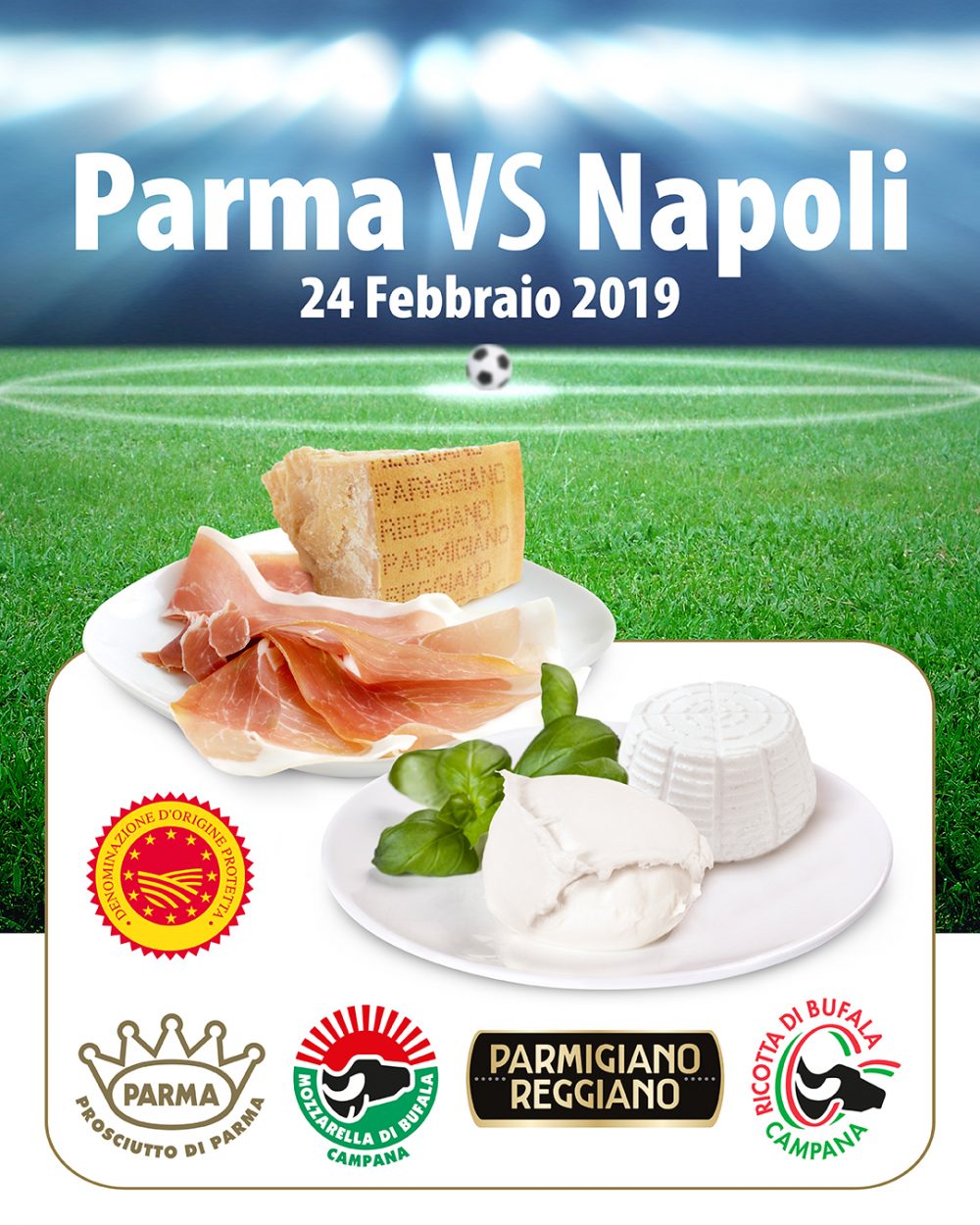 Parma-Napoli, il derby del gusto