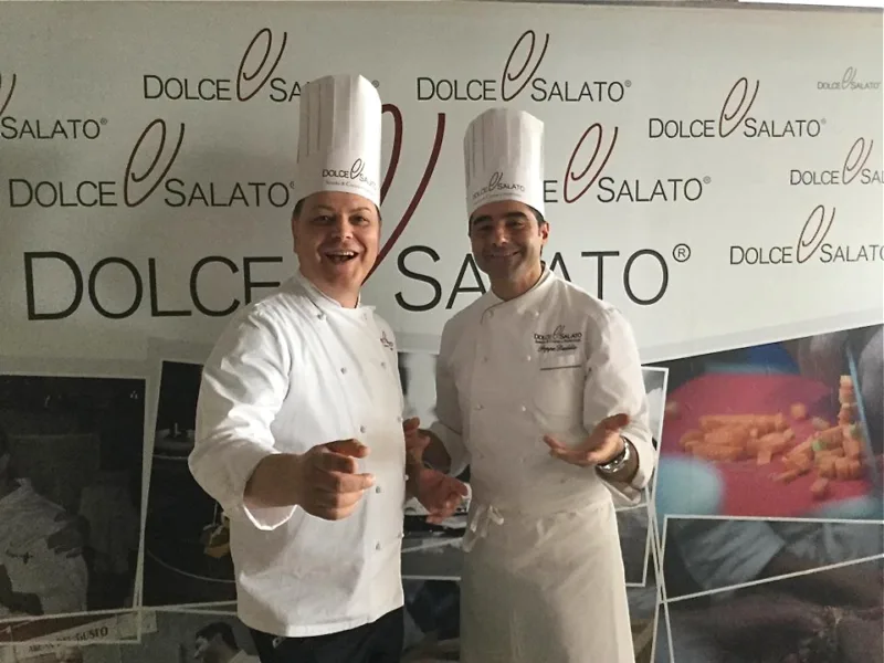 Scuola Dolce &Salato. Aniello di Caprio e Giuseppe Daddio