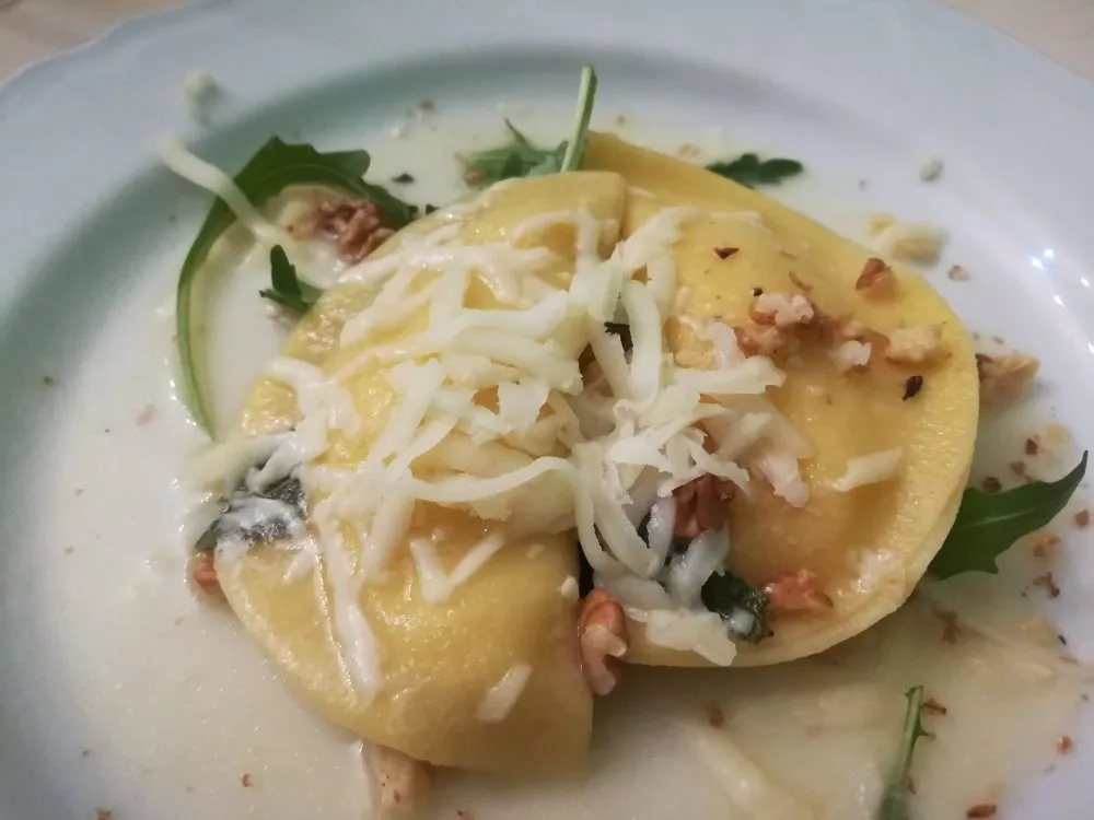 Agriturismo Buro - Agnolotti alla Mela Annurca-