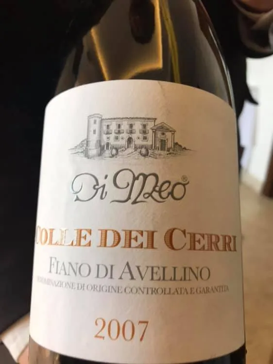 Colle dei Cerri 2007 Fiano di Avellino docg