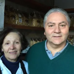 Ennio Granese con la moglie Maria