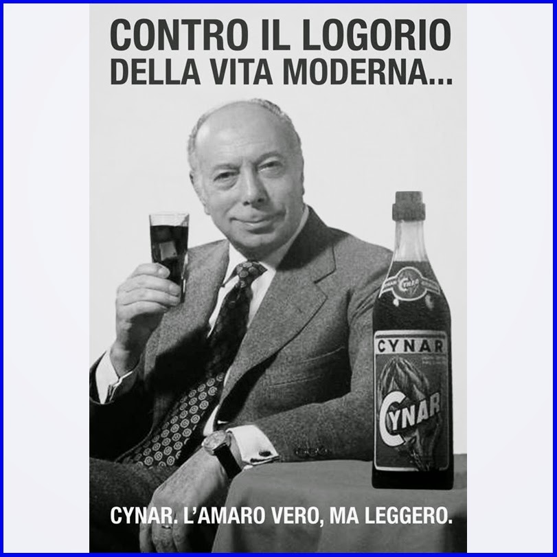 Ernesto Calindri e Cynar