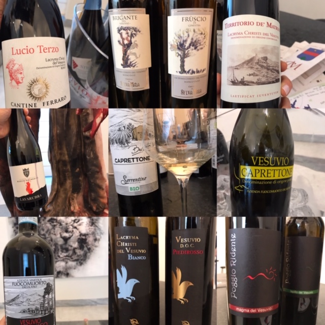 Il Consorzio Tutela Vini Vesuvio incontra il Museo Archeologico di Napoli - vini degustati