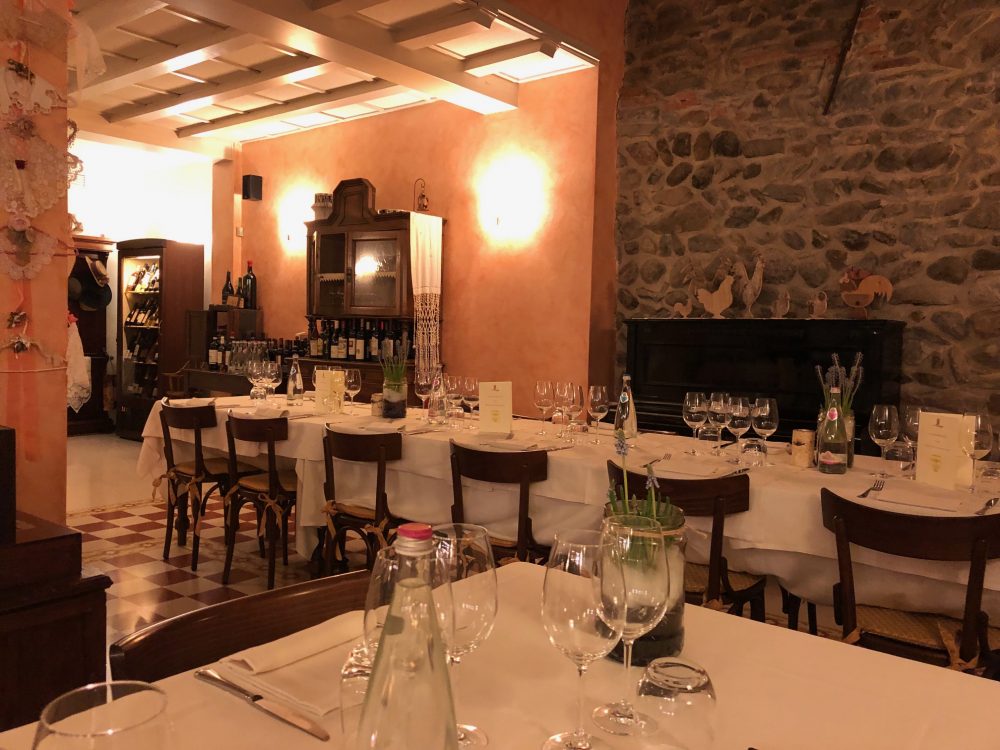 La sala dedicata alla degustazione e alla conoscenza