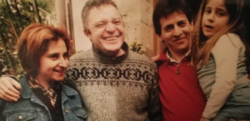 Lella Granito con eppe Guida Eduardo Buonocre e la piccola Rossella