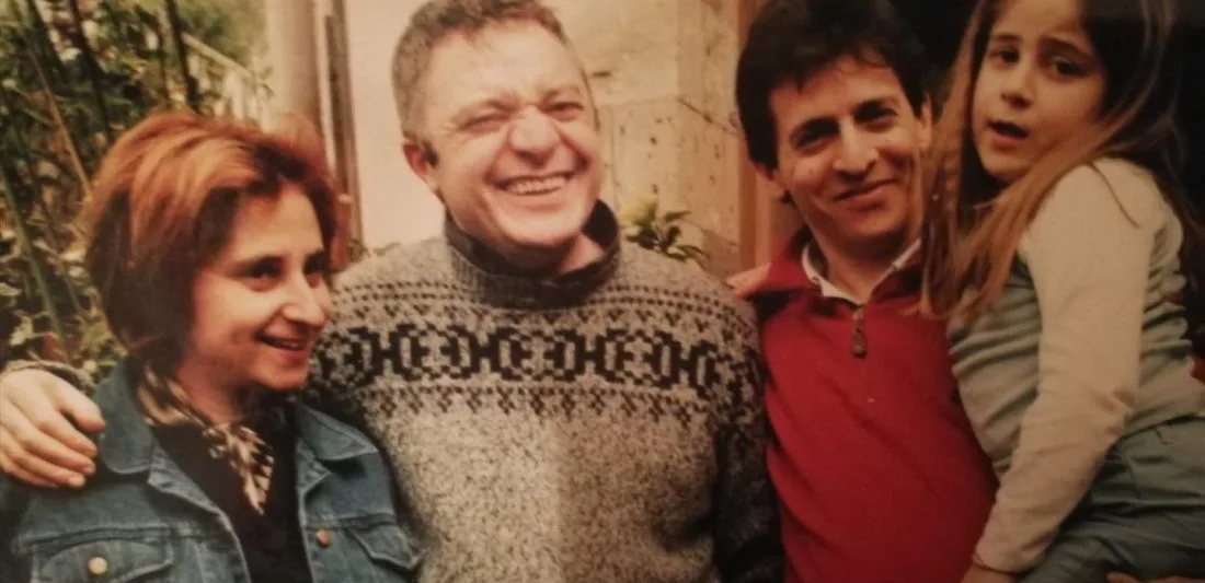 Lella Granito con eppe Guida Eduardo Buonocre e la piccola Rossella