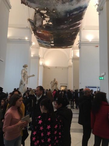 La sala del Toro Farnese invasa dai wine lovers