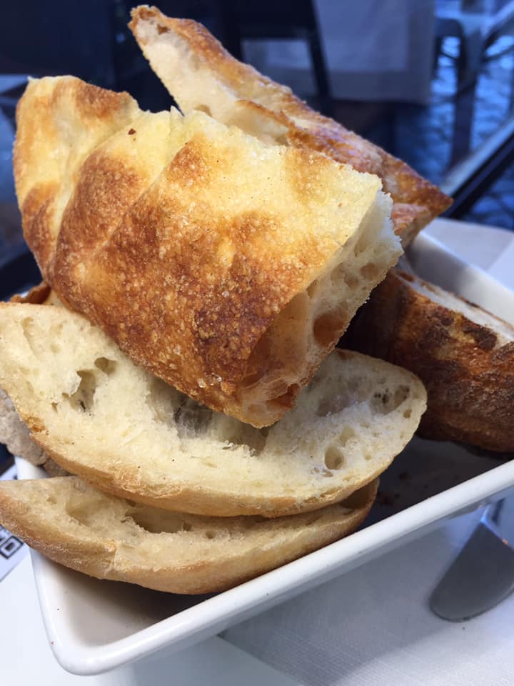 Roscioli ristorante, il cestino del pane