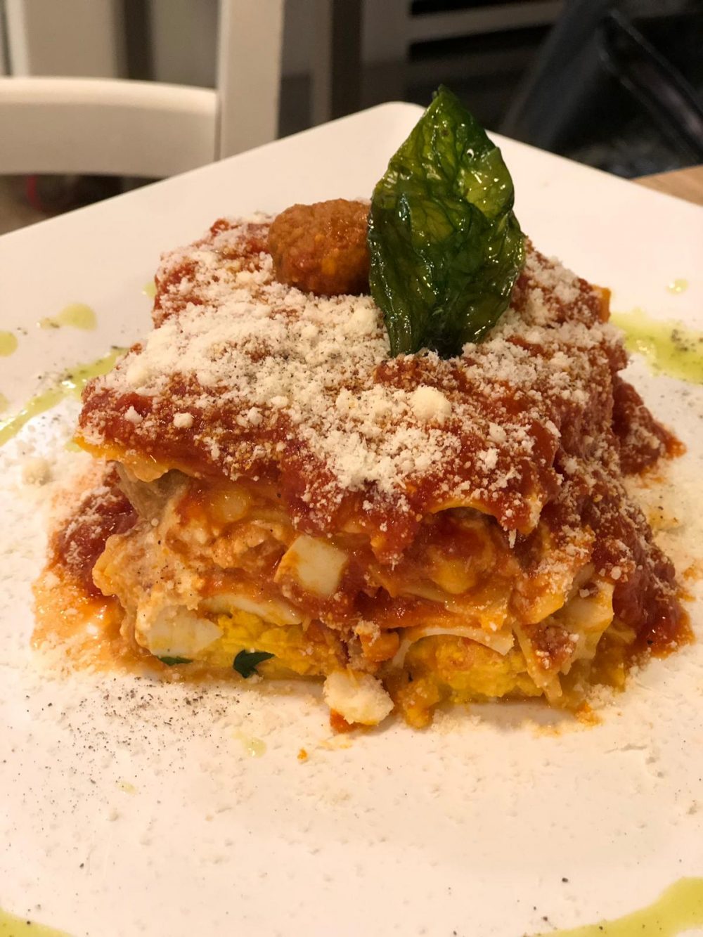 La lasagna di carnevale di Napoli nord