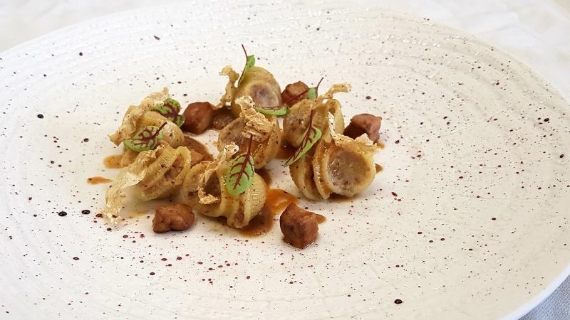 “Lumache ripiene” di genovese d’anatra di Vincenzo Dinatale