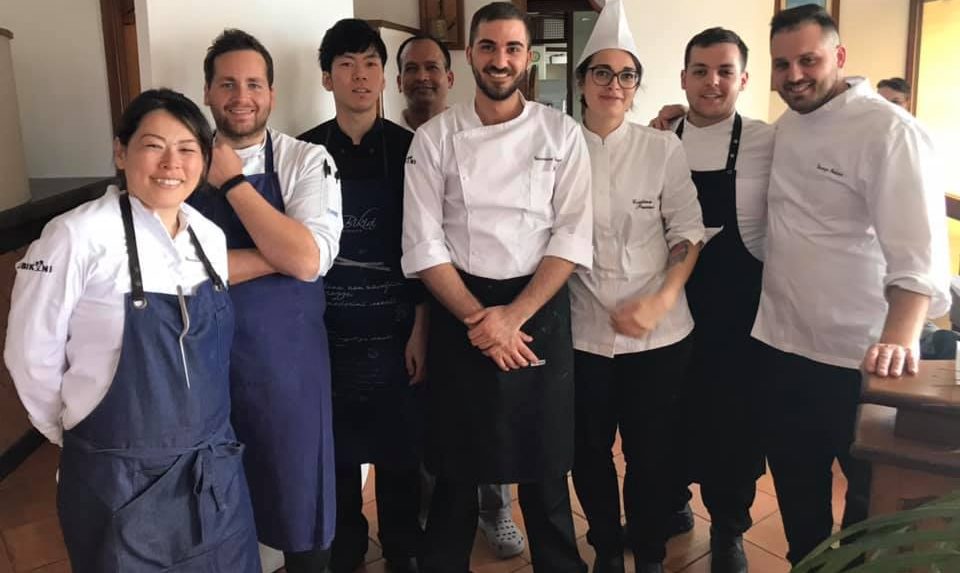 Bikini, lo staff di cucina