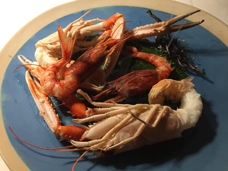 Taverna del Capitano, crostacei 2019