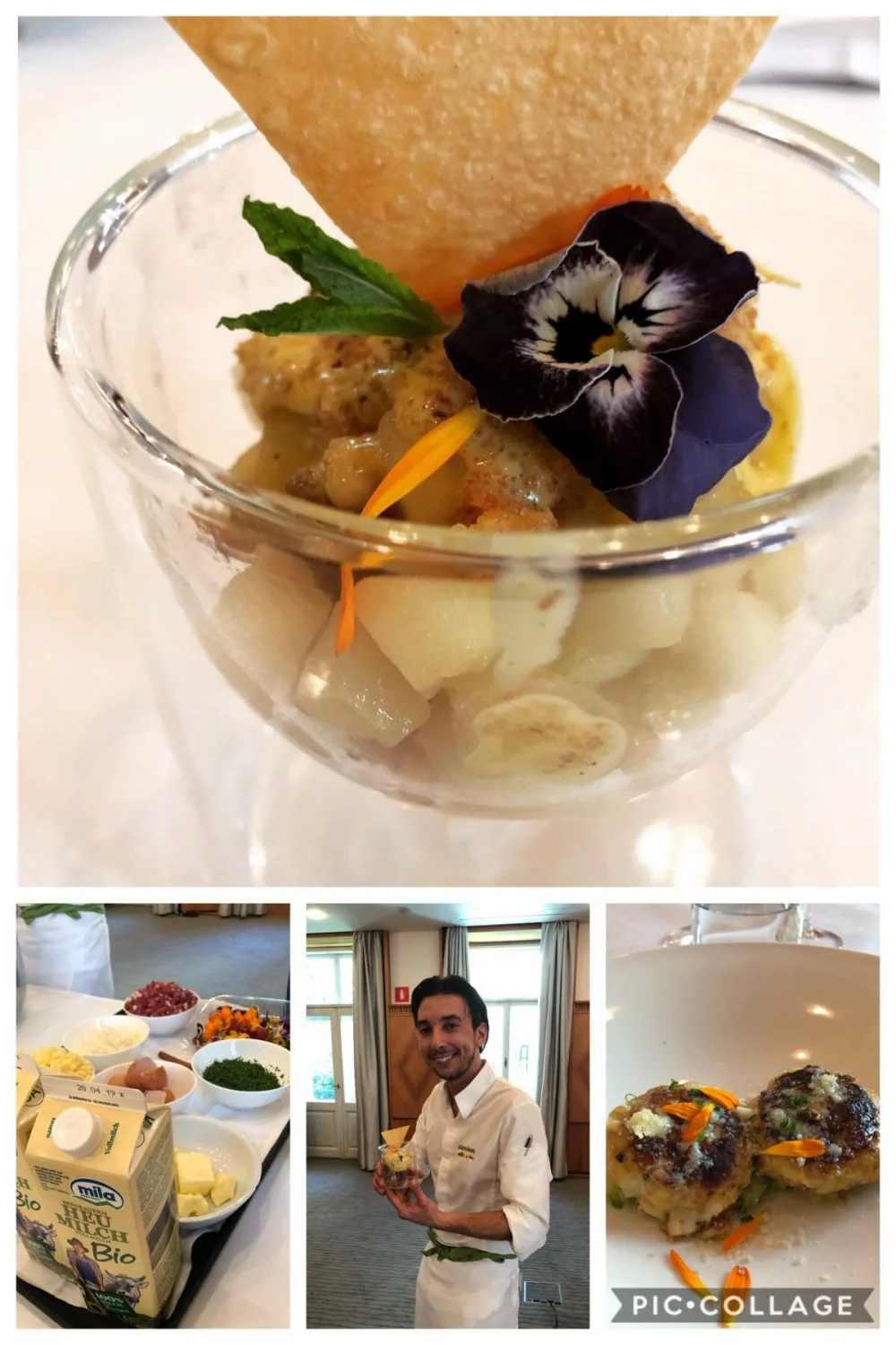 Chef Manuel Astuto del ristorante Parkhotel Laurin