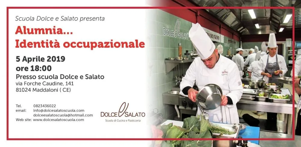 Maddaloni, 5 Aprile. La Dolce & Salato presenta Alumnia