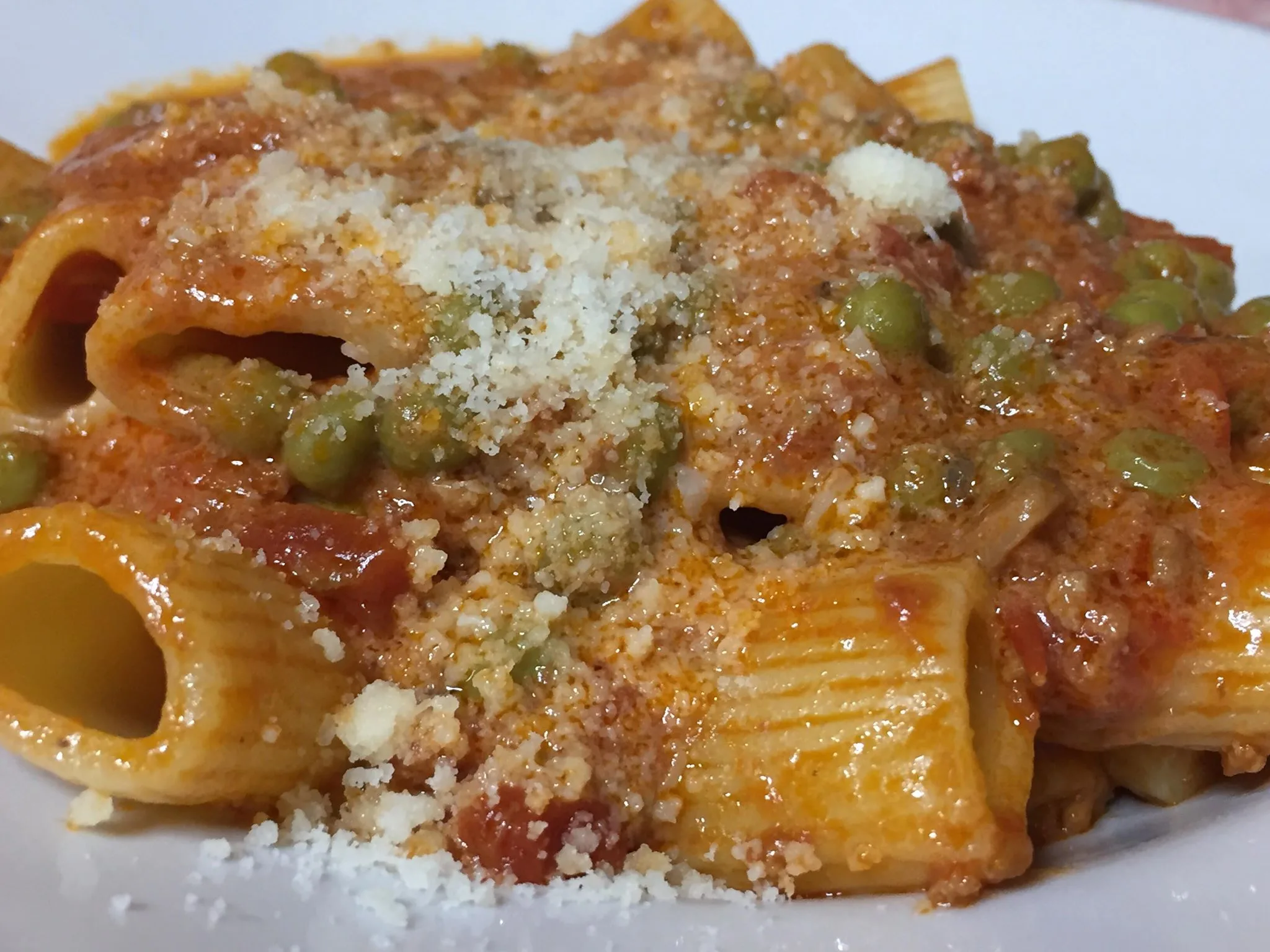Rigatoni alla boscaiola