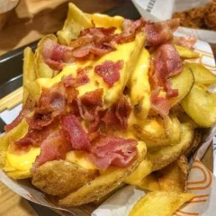 The Penny Black Pub, Patatine e Fondiccia