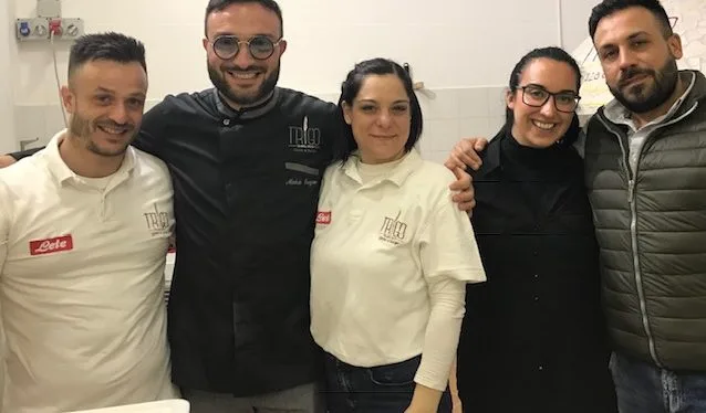 Trigo - Michele Graziano, Domenico Gallucci e parte dello staff