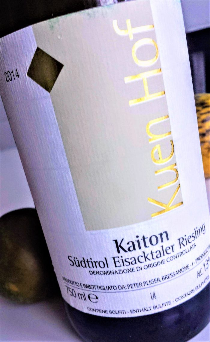 A.A. Valle Isarco Riesling Kaiton 2014, Kuenhof, Peter Pliger