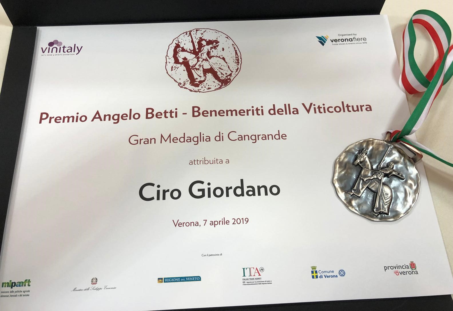 Il 'Premio Angelo Betti'