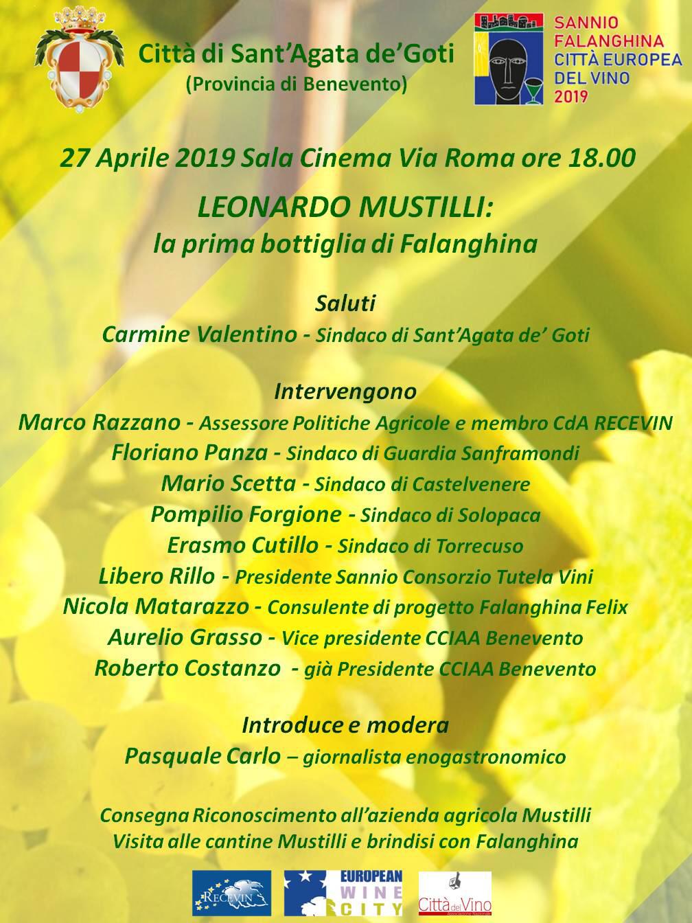 La locandina dell'evento