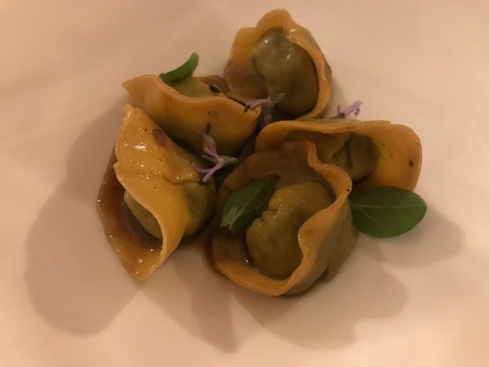 Ristorante Cantine del Gavi - ravioli di Gavi