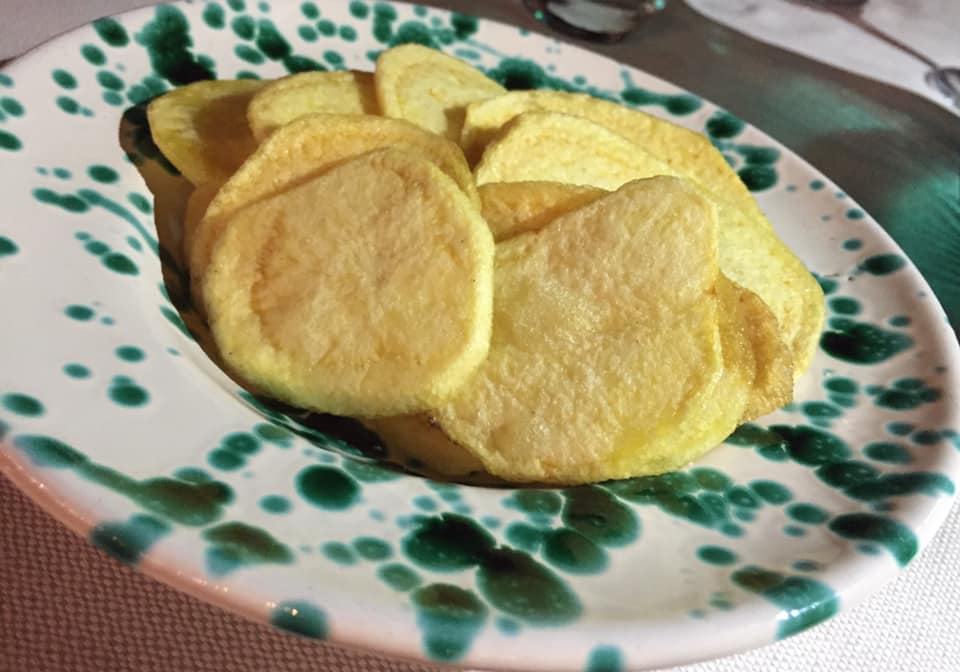 Villa Rosa di Nonna Rosa, le patate fritte