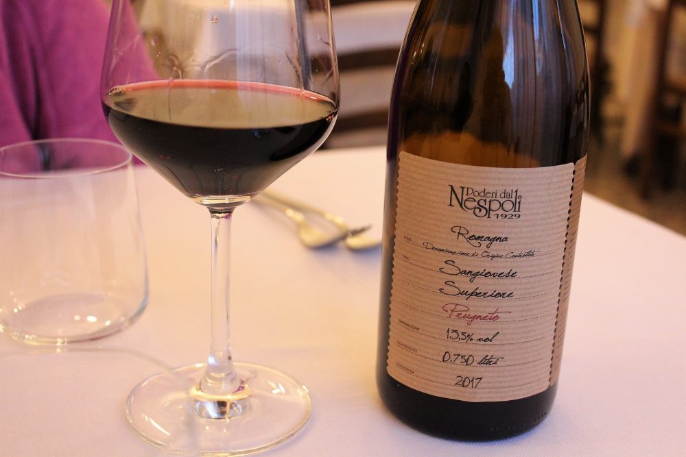 Irina Trattoria – Sangiovese Superiore Cantina Poderi dal Nespoli