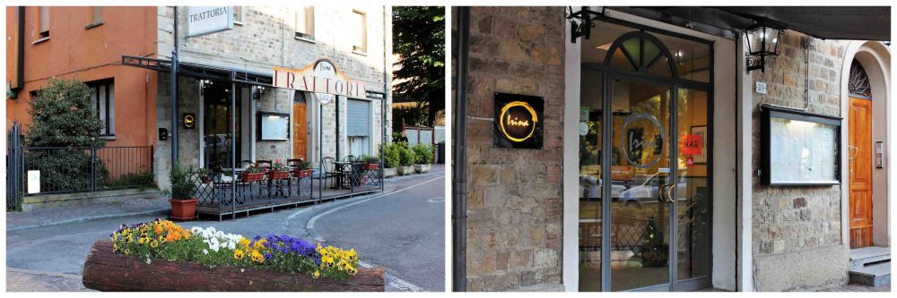 Irina Trattoria – ingresso del locale