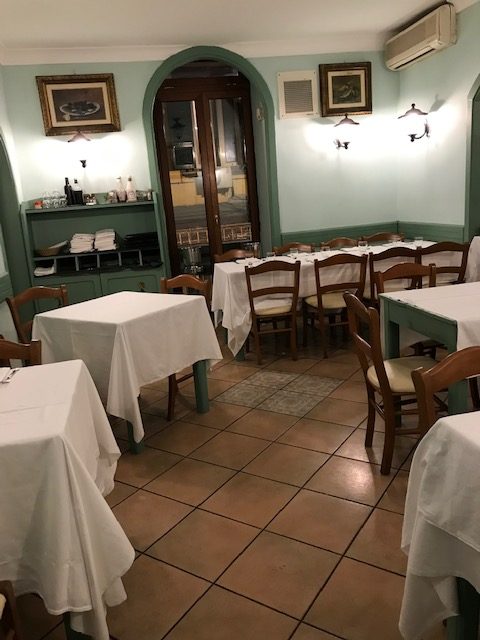 Antica Pizzeria Port’Alba - Sala piano superiore