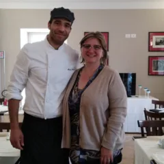 Iumara Lo chef Andrea D'Anna e Teresa Giuliani