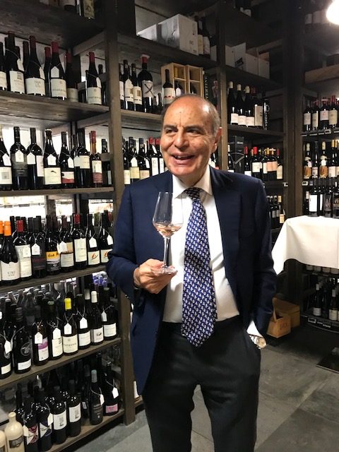 Bruno Vespa alla presentazione dei vini al GranGusto