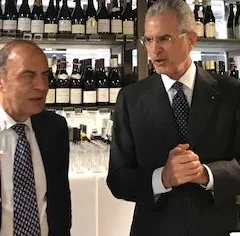 Bruno Vespa e Alberto Veneruso patron del GranGusto