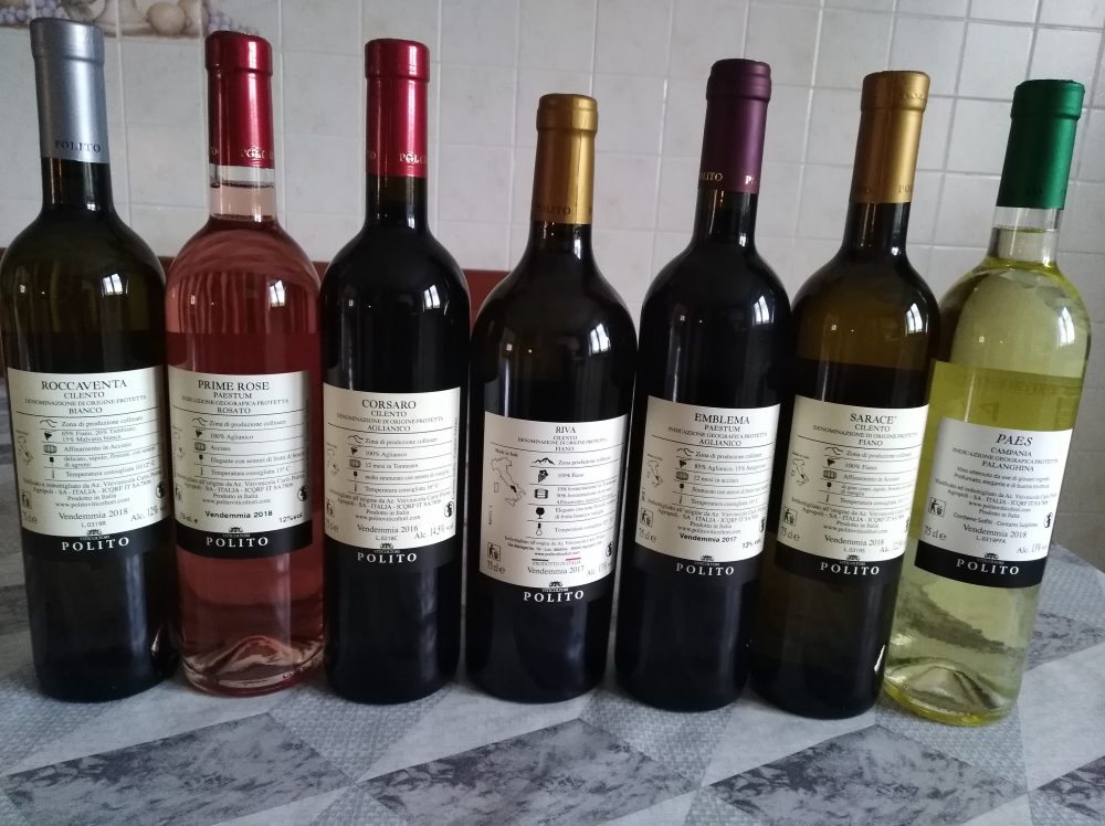 Controetichette vini di Polito